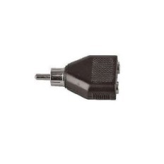 Adattatore Audio RCA Maschio a 2 jack 3.5mm