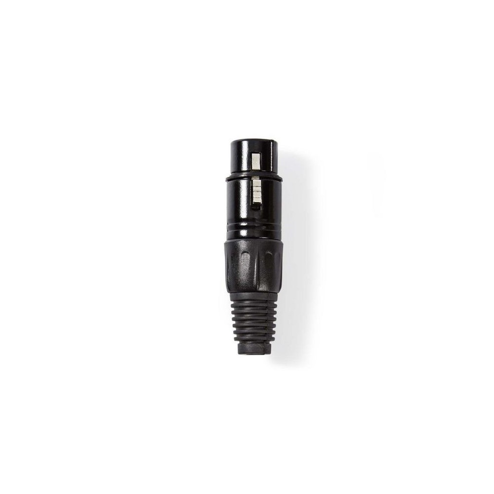 Connettore XLR Femmina a 3 pin XLR Nero