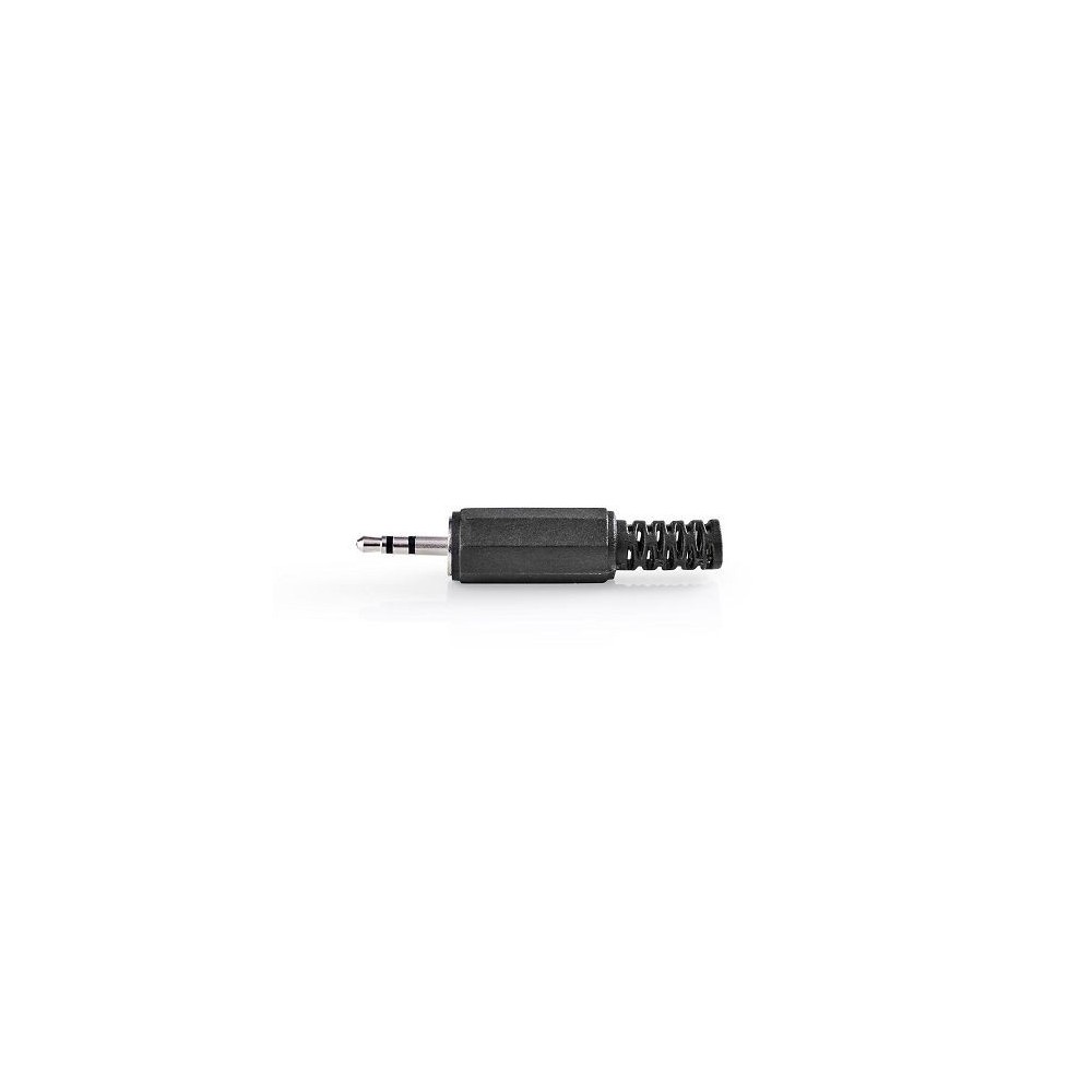 Connettore Jack Stereo 2.5 mm maschio 25 pezzi Nero