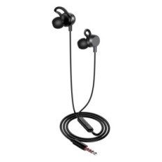 Cuffie auricolari con microfono 1.2m nere KSC-705