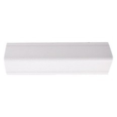 PARASPIGOLO ORNAMENTALE BAROCCO mm 30x30 h. cm 290 - bianco