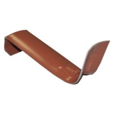 FERMANEVE PER COPPO/SOTTOCOPPO h 12 x 63 mm - colore rosso