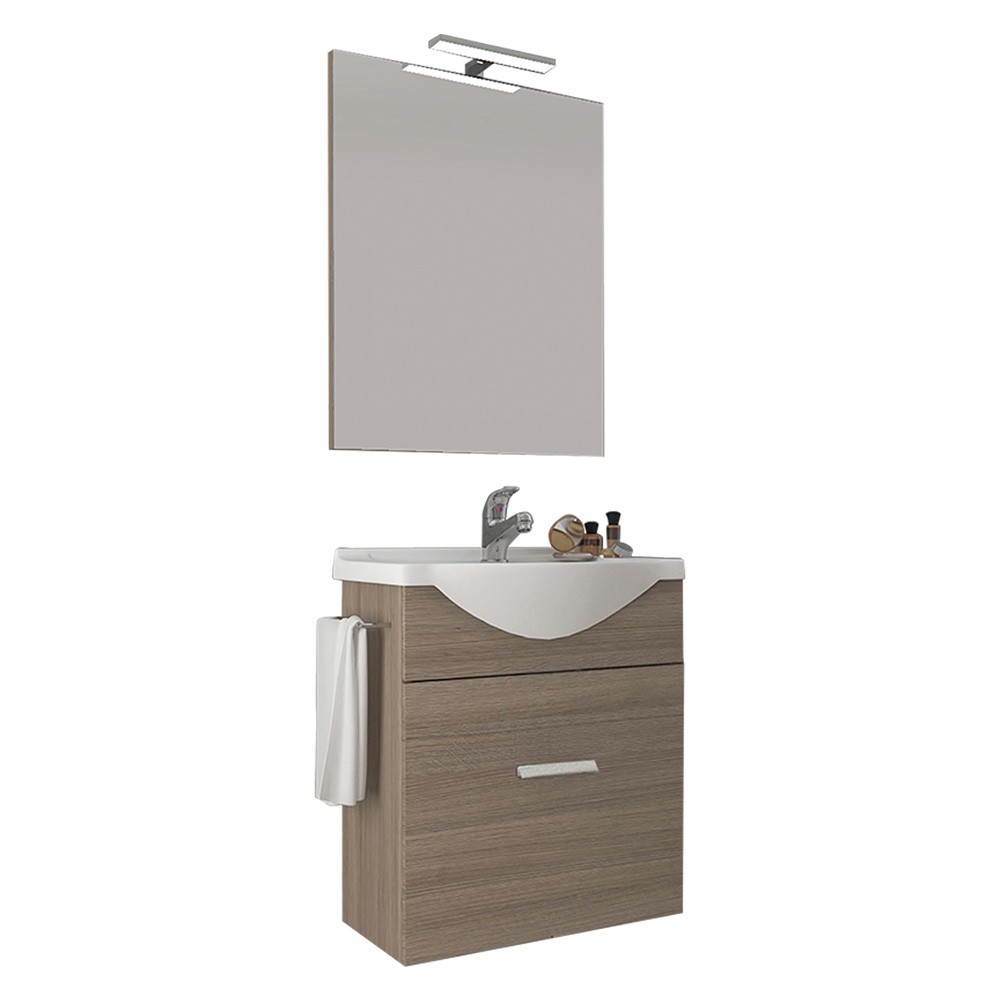 MOBILE BAGNO ZAFFIRO base 58 x 475 x h.65 - 2 ante