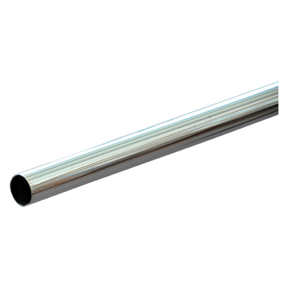 TUBO PER ARMADIO TONDO mm 18 x 05 mt 3 - plasticato bianco