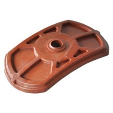 CAPPELLOTTO PER LASTRA COPPO POLIMCRYL mm 70 x 40 terracotta