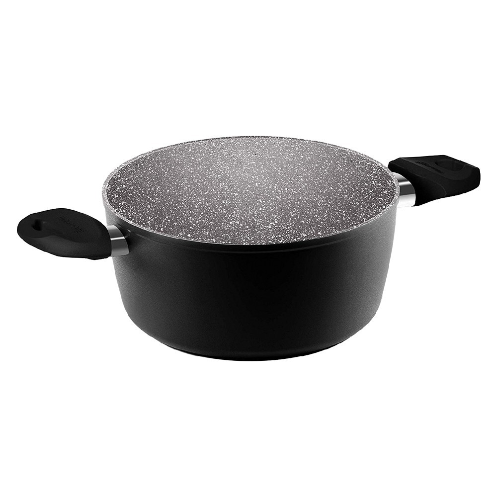 CASSERUOLA CON MANICI BLACK PEARL INDUCTION Ø cm. 16 - 1 manico