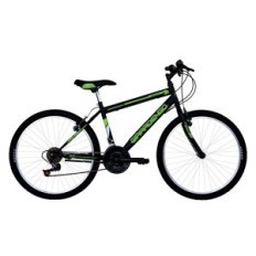 BICICLETTA UOMO MTB GIRARDENGO 24 - nero/verde