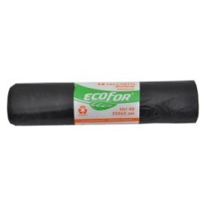 SACCHI POLIETILENE NETTEZZA URBANA RESISTENTI cm 55 x 65 cf.15 pz - lt. 40