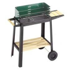 BARBECUE 50-25 GREEN/W cm. 50x25 - h. cm. 77