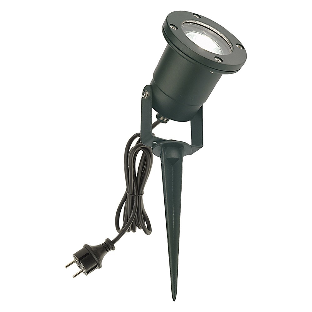 FARO DA GIARDINO ORIENTABILE SPOT 50 W - cm 95 x 98 x 17 nero