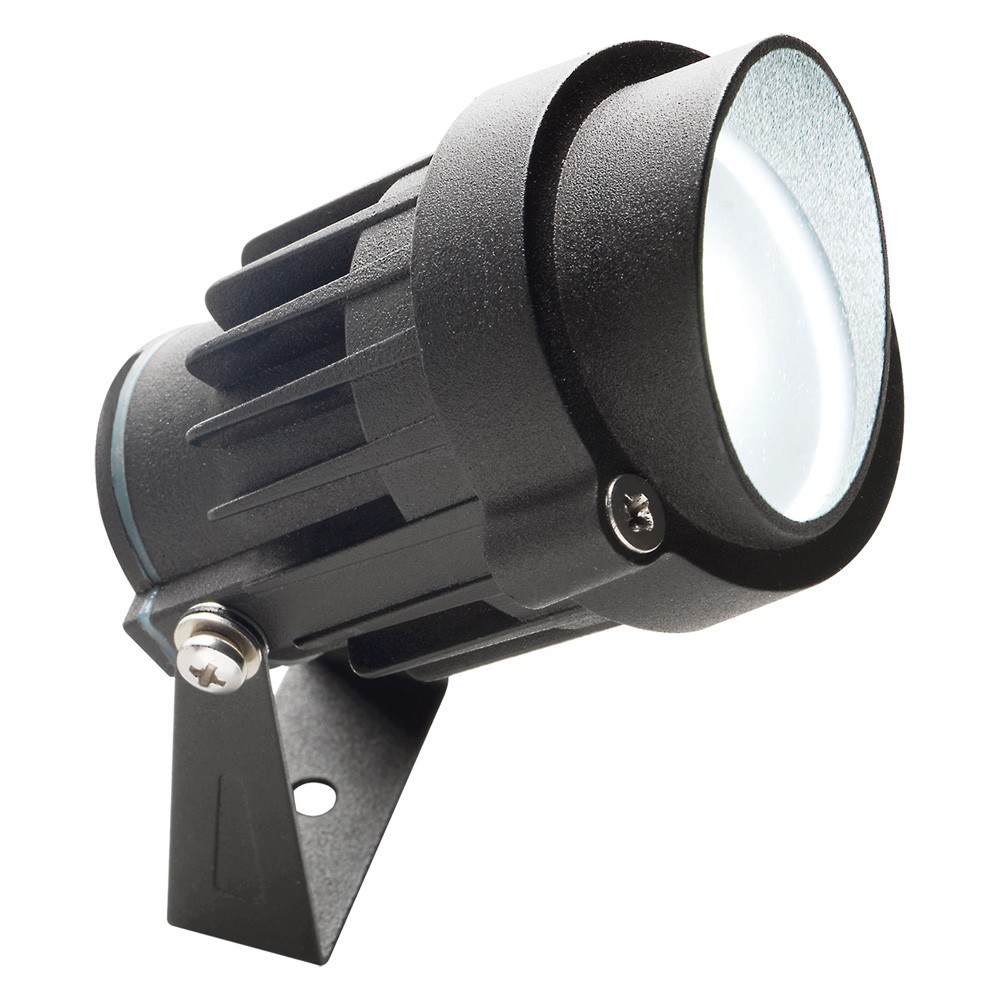 FARETTO ORIENTABILE A LED 6 W - cm 10 x 89 x 61 nero