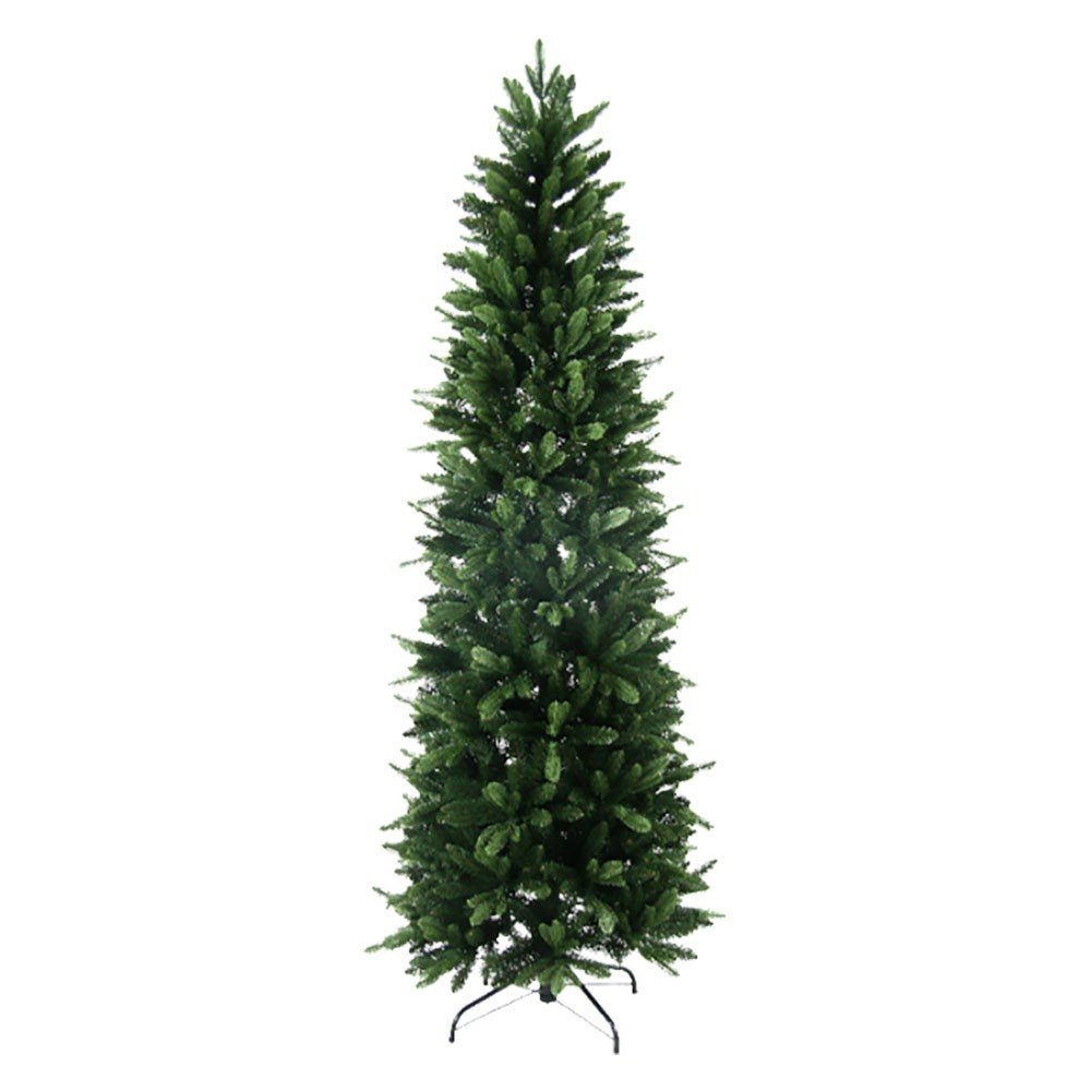 ALBERO DI NATALE RUSSEL h.240 cm - 1198 rami - base 60 cm