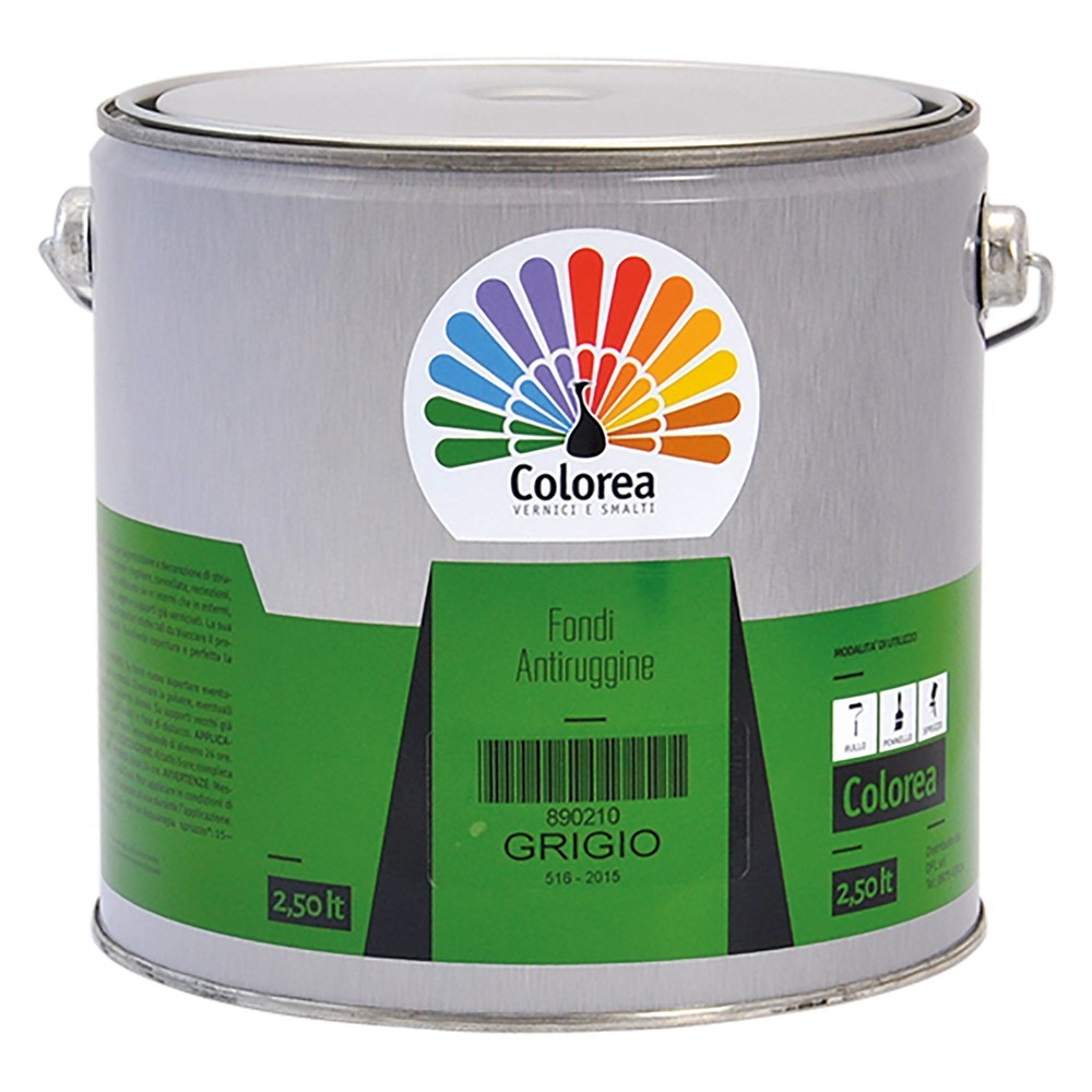 ANTIRUGGINE SINTETICA COLOREA Lt. 0500 Grigio