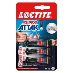 SUPER ATTAK POWER FLEX 3 pezzi da gr.1 - mini trio gel