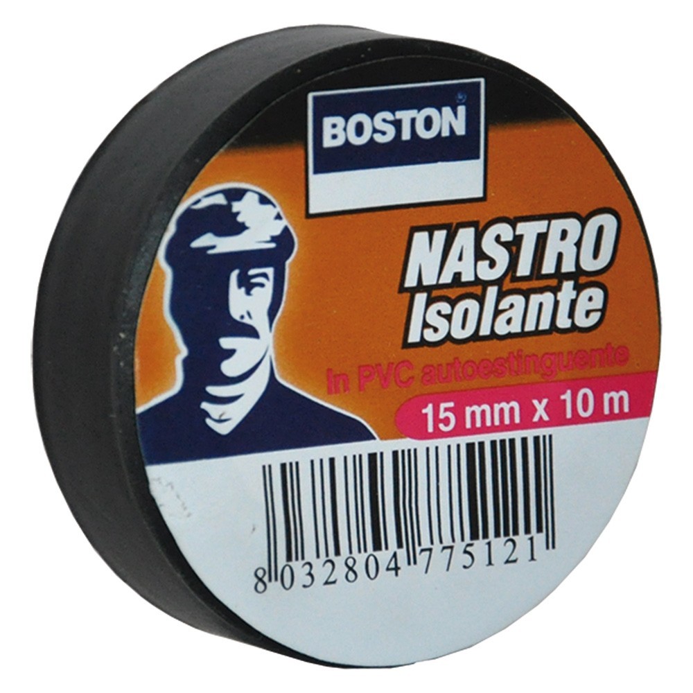 NASTRO ISOLANTE mm. 25 x 25 mt - nero