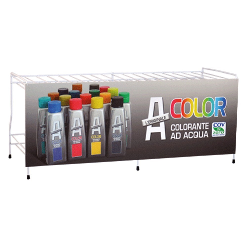 ESPOSITORE DA BANCO ACOLOR cm 66 x 28 x h 28