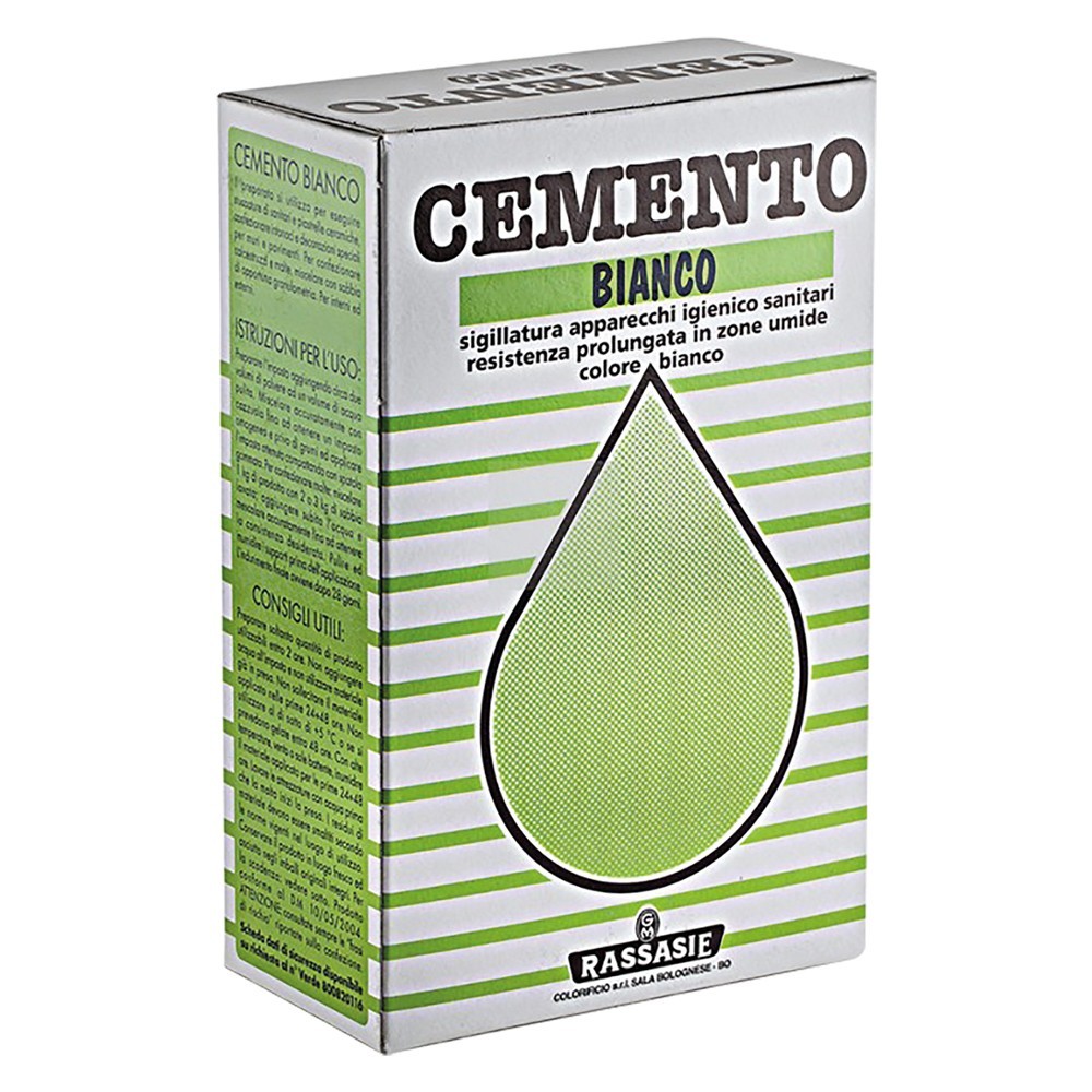 CEMENTO BIANCO IN POLVERE Kg. 1 - scatola