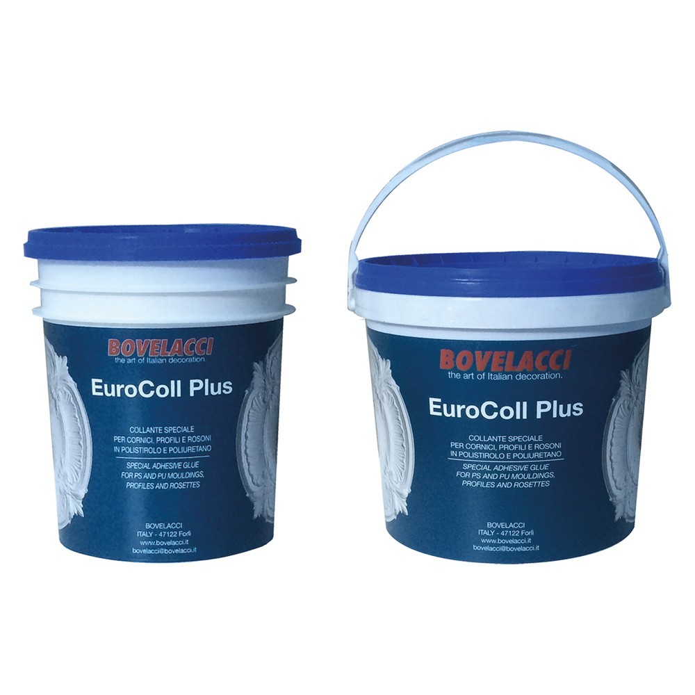 COLLANTE PER POLISTIROLO Eurocoll Plus - Gr. 450 cartuccia