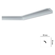 CORNICE DECORATIVA PER SOFFITTO mod. I705 - mm 35 x 35