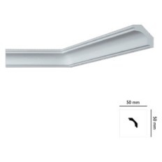 CORNICE DECORATIVA PER SOFFITTO mod. I707 - mm. 50x50