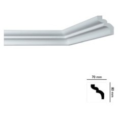 CORNICE DECORATIVA PER SOFFITTO mod. I785 - mm. 70x80