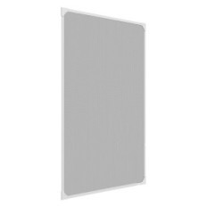 ZANZARIERA SU TELAIO PER FINESTRE CLARISSA cm 120 x 120 - pannello bianco