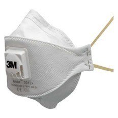 MASCHERA RESPIRATORIA SERIE 9300 AURA CON VALVOLA 9332 FF P3