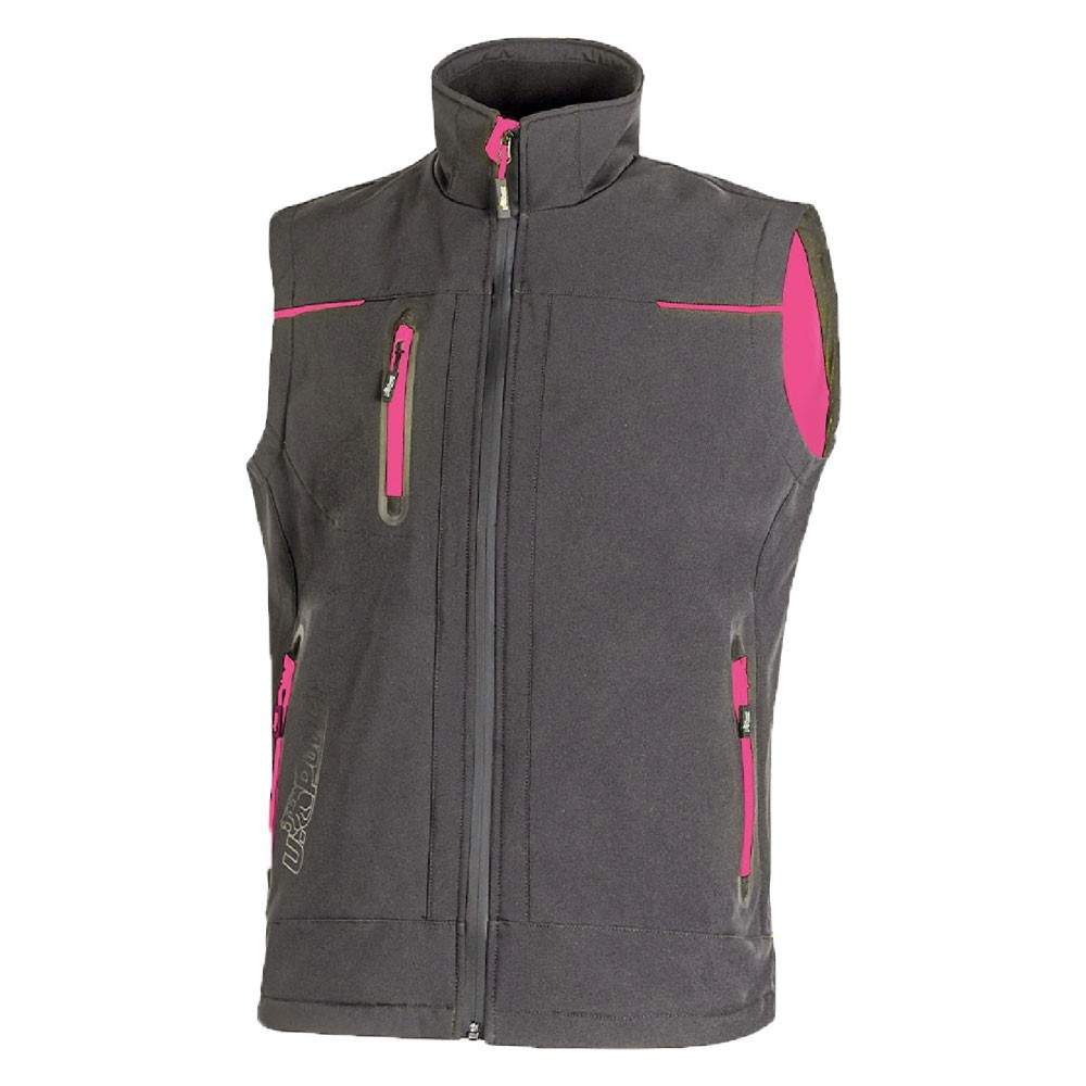 GILET UNIVERSE LADY taglia L - colore grey fucsia