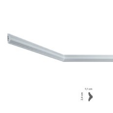 CORNICE DECORATIVA PER SOFFITTO mod. I803 - mm 11 x 24