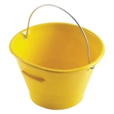 SECCHIO PER MURATORE MEK EDIL giallo ø mm 360 - 14 litri