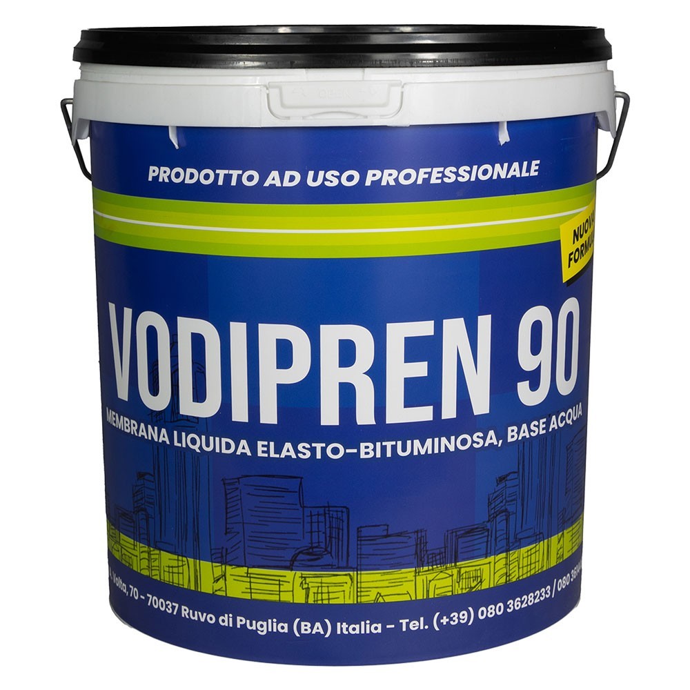 GUAINA BITUMINOSA LIQUIDA VODIPREN 90 kg. 18 - nera