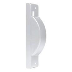 PLACCA PER AVVOLGITORE AUTOMATICO SEMINCASSO mm 40 x 195 - interasse 165 / colore bianco