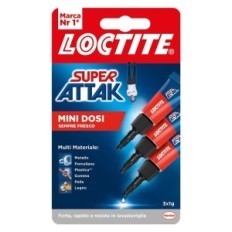 SUPER ATTAK LIQUID 3 pezzi da gr.1 - mini dosi