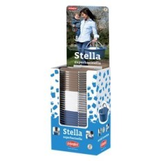 ESPOSITORE CESTA PORTABIANCHERIA STELLA totale 30 pezzi