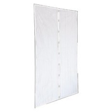 ZANZARIERA IN POLIESTERE CON MAGNETI PER PORTA ECCO MAGNET cm 120 x 160 - col. bianco