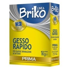 GESSO MURARIO RAPIDO BRIKO K2 Kg. 1 - scatola