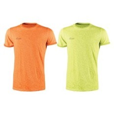 MAGLIA A GIROCOLLO FLUO taglia M - orange fluo