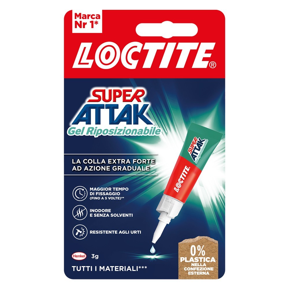 SUPER ATTAK GEL RIPOSIZIONABILE gr. 3