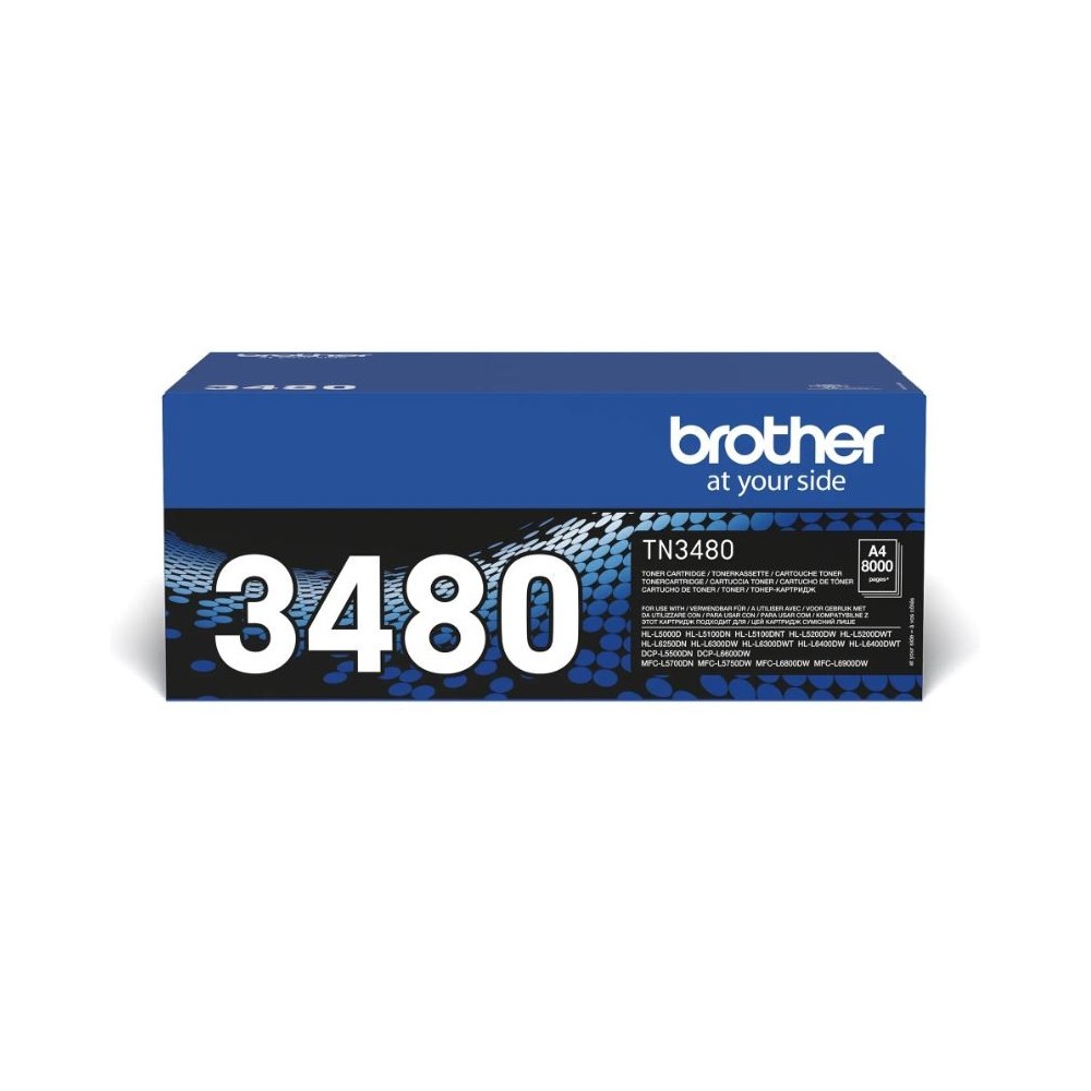 TONER BROTHER TN-3480 BLACK