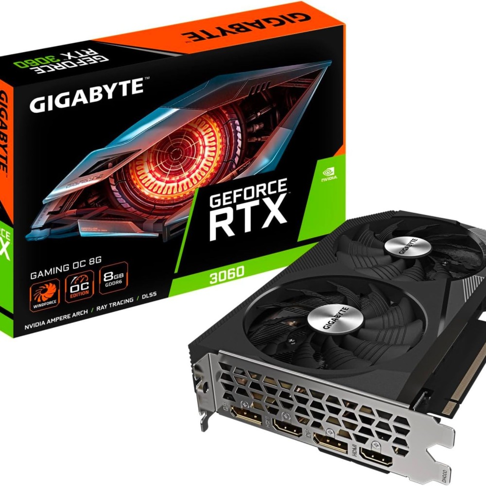 VGA PCI-E GIGABYTE GEFORCE 8GB RTX 3060 GAMING OC 2.0 GV-N3060GAMING OC-8GD 2.0