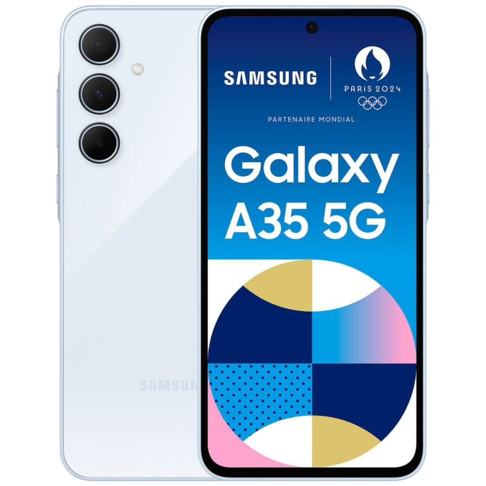 SMARTPHONE SAMSUNG A356 GALAXY A35 5G 8256GB ICE BLUE ITALIA