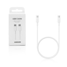 CAVO DATI/CARICA PER SMARTPHONE TYPE-C / TYPE-C SAMSUNG 3A 18M EP-DX310JWEGEU WHITE