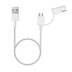 CAVO DATI/CARICAPER SMARTPHONE USB-MICRO USB TO TYPE-C 1M XIAOMI BLACK SJV4082TY WHITE