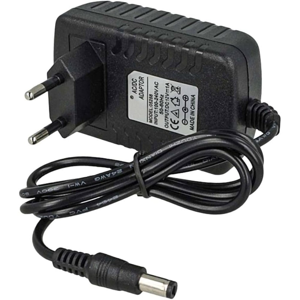 ALIMENTATORE UNIVERSALE PER TELECAMERA 12V -2A TECNO ACCESSORI TC-7103