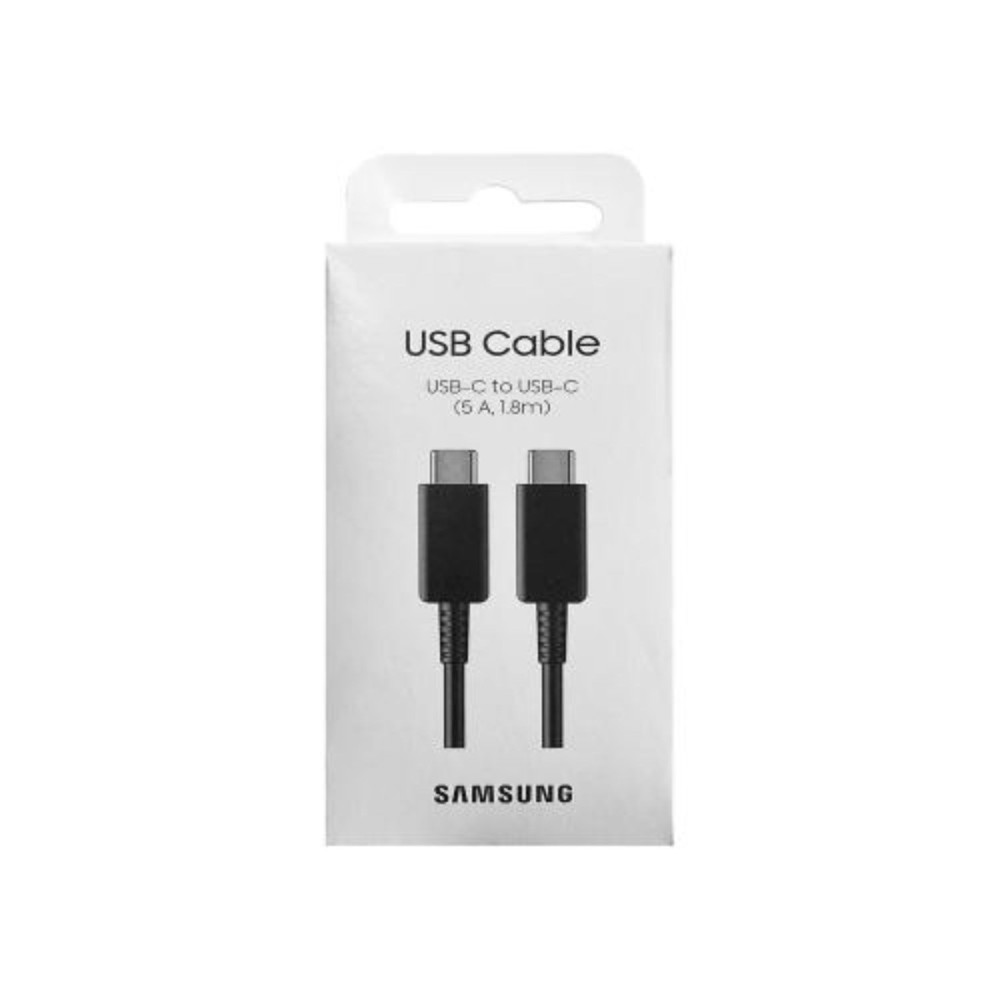 CAVO DATI/CARICA PER SMARTPHONE TYPE-C / TYPE-C SAMSUNG 3A 18M EP-DX310JBEGEU BLACK