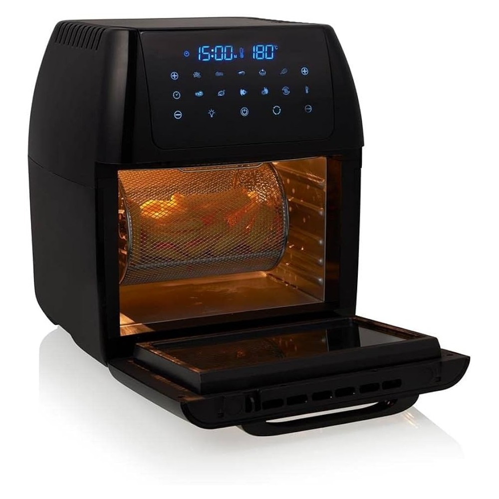 FRIGGITRICE AD ARIA CALDA FORNO 12 LT PRINCESS 1800W 183016 BLACK