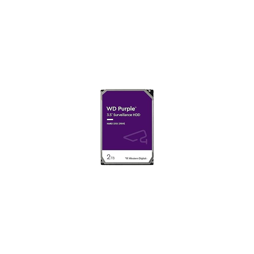 HARD DISK 35 SATA III 02TB WESTERN DIGITAL WD23PURZ PURPLE