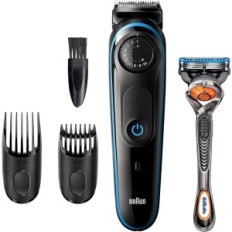 RASOIO ELETTRICO BARBA SERIE 3 BRAUN BT3240 BLACK/BLUE