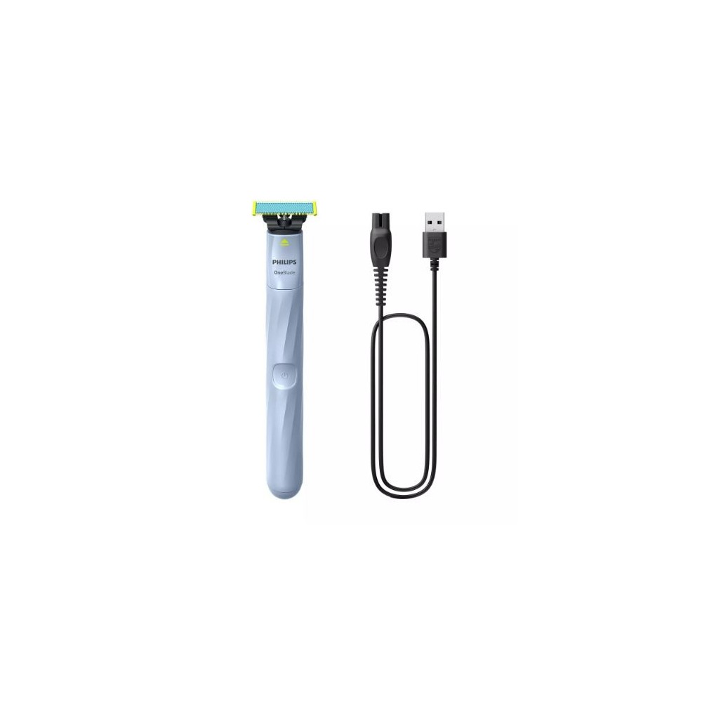 RASOIO ELETTRICO RICARICABILE PHILIPS ONE BLADE QP1324/20 BLUE