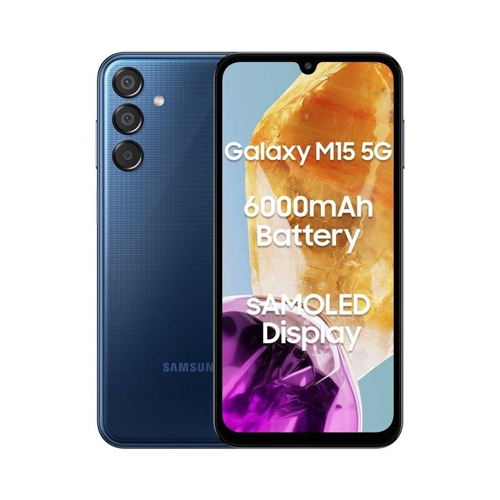 SMARTPHONE SAMSUNG M15 5G GALAXY M156 128GB DUOS DARK BLUE